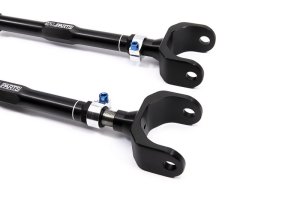 Cadillac ATS-V Control Arms - Rear Upper - SPL Parts - Adjustable with Eccentric Lockout - Blue Anodized - `13-`19 Cadillac ATS-V Control Arms - Rear Upper - SPL Parts - Adjustable with Eccentric Lockout - Blue Anodized - `13-`19